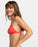 Roxy SD Beach Classics Fixed Tri Top-Hibiscus