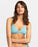 Roxy SD Beach Classics Ba Athl Tri Top-Maui Blue