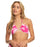 Roxy PT Beach Classics Fashion Tri Top-Shocking Pink Hello Aloha