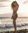 Roxy PT Beach Classics Fashion Tri Top-Shocking Pink Hello Aloha