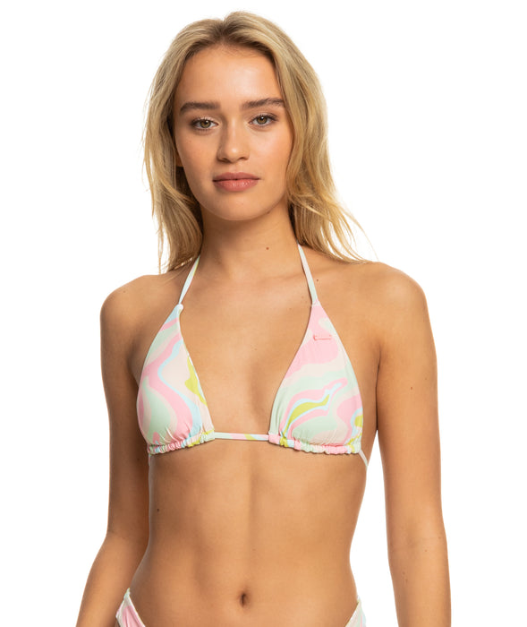 Roxy Tropics Hype Revo Tiki Tri Top-Ambroisia Swirl