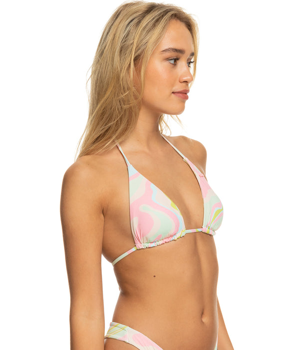 Roxy Tropics Hype Revo Tiki Tri Top-Ambroisia Swirl