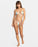 Roxy Playa Paradise Tiki Tri Top-White Viva La Vida