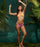Roxy PT Beach Classics Tanga Bottom-Shocking Pink Hello Aloha