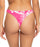 Roxy PT Beach Classics Tanga Bottom-Shocking Pink Hello Aloha