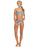 Roxy PT Beach Classics Hipster Bottom-Bijou Blue Tropical Daze