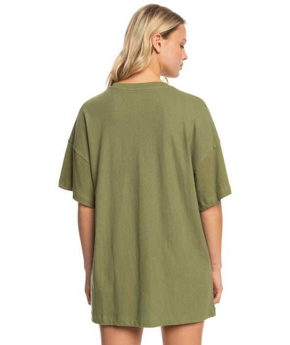 Roxy Sweet Janis II Tee-Loden Green
