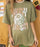 Roxy Sweet Janis II Tee-Loden Green