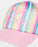 Roxy Girls Sweet Emotions Hat-Maui Blue Rainbow Stripe
