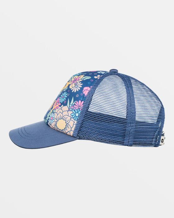Roxy Girls Sweet Emotions Hat-Bijou Blue Baja