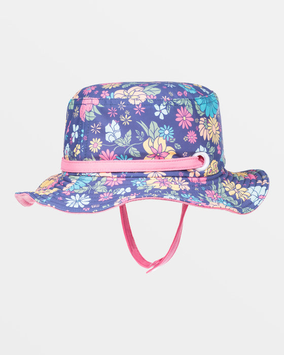 Roxy Girls New Bobby Hat-Bijou Blue Baja