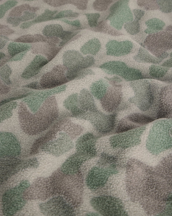 Free Fly Ashridge Fleece Half Zip Jacket-Vintage Camo Oil Green