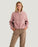 Free Fly Ashridge Fleece Half Zip Jacket-Cosmic Bloom Plum