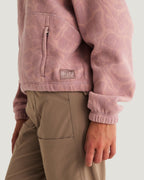 Free Fly Ashridge Fleece Half Zip Jacket-Cosmic Bloom Plum