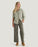 Free Fly Seawool Oversized Flannel L/S Shirt-Plaid Oil Green