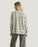 Free Fly Seawool Oversized Flannel L/S Shirt-Plaid Oil Green