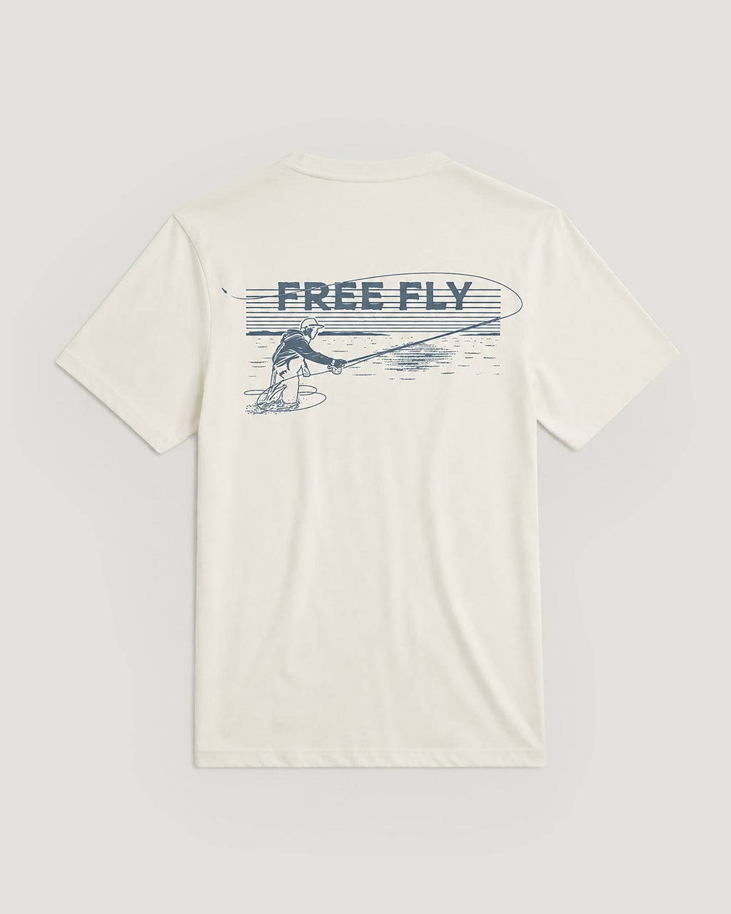 Free Fly Retro Cast Tee-French Oak