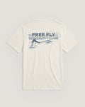Free Fly Retro Cast Tee-French Oak