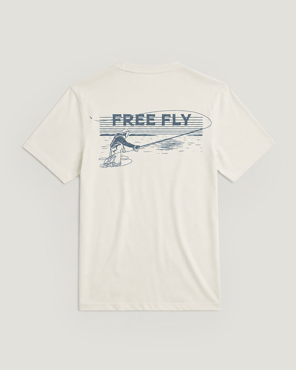 Free Fly Retro Cast Tee-French Oak