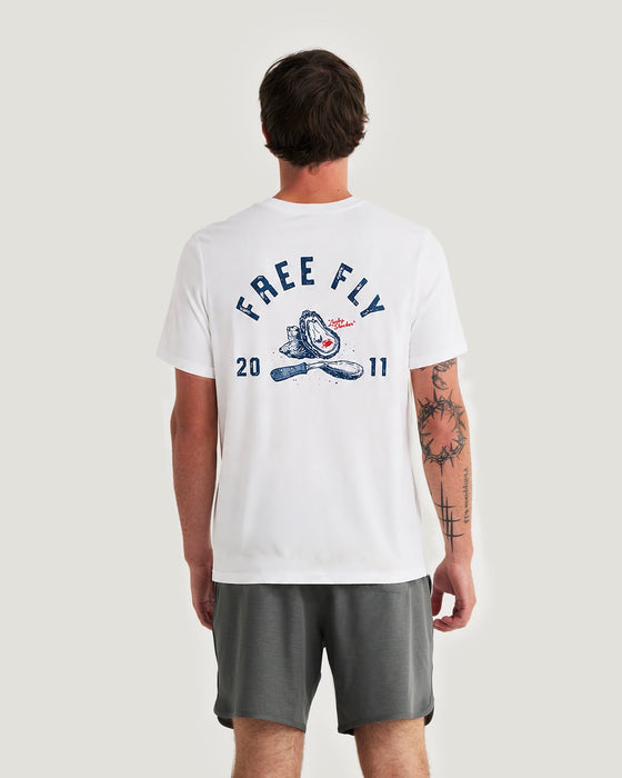 Free Fly Lucky Shucker Pocket Tee-Bone
