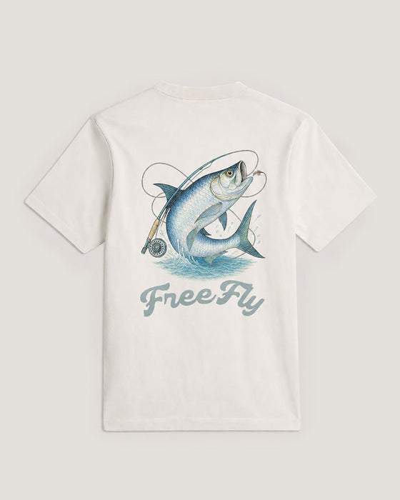 Free Fly Silver King Relaxed Tee-Bone