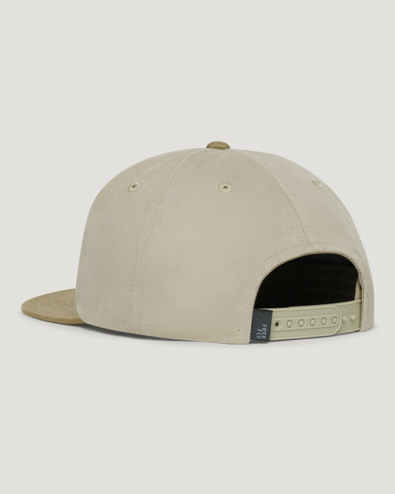 Free Fly Osprey Catch Snapback Hat-Desert Tan/Dark Khaki