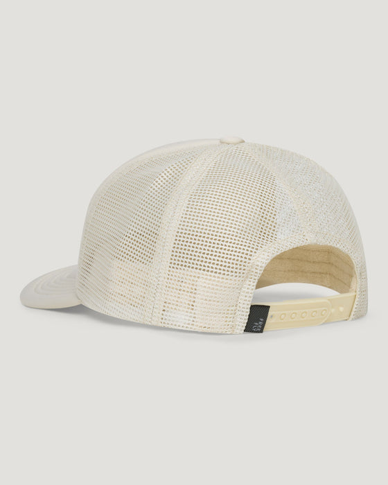 Free Fly Fish Camp Foam Trucker Hat-Birch