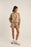 Rhythm Logo Fleece Shorts-Taupe