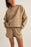 Rhythm Logo Crew Fleece Sweatshirt-Taupe