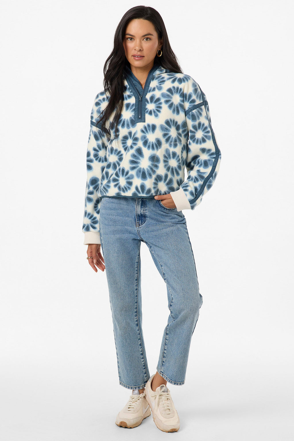 O'Neill Trvlr Margot Superfleece Jacket-Chalk