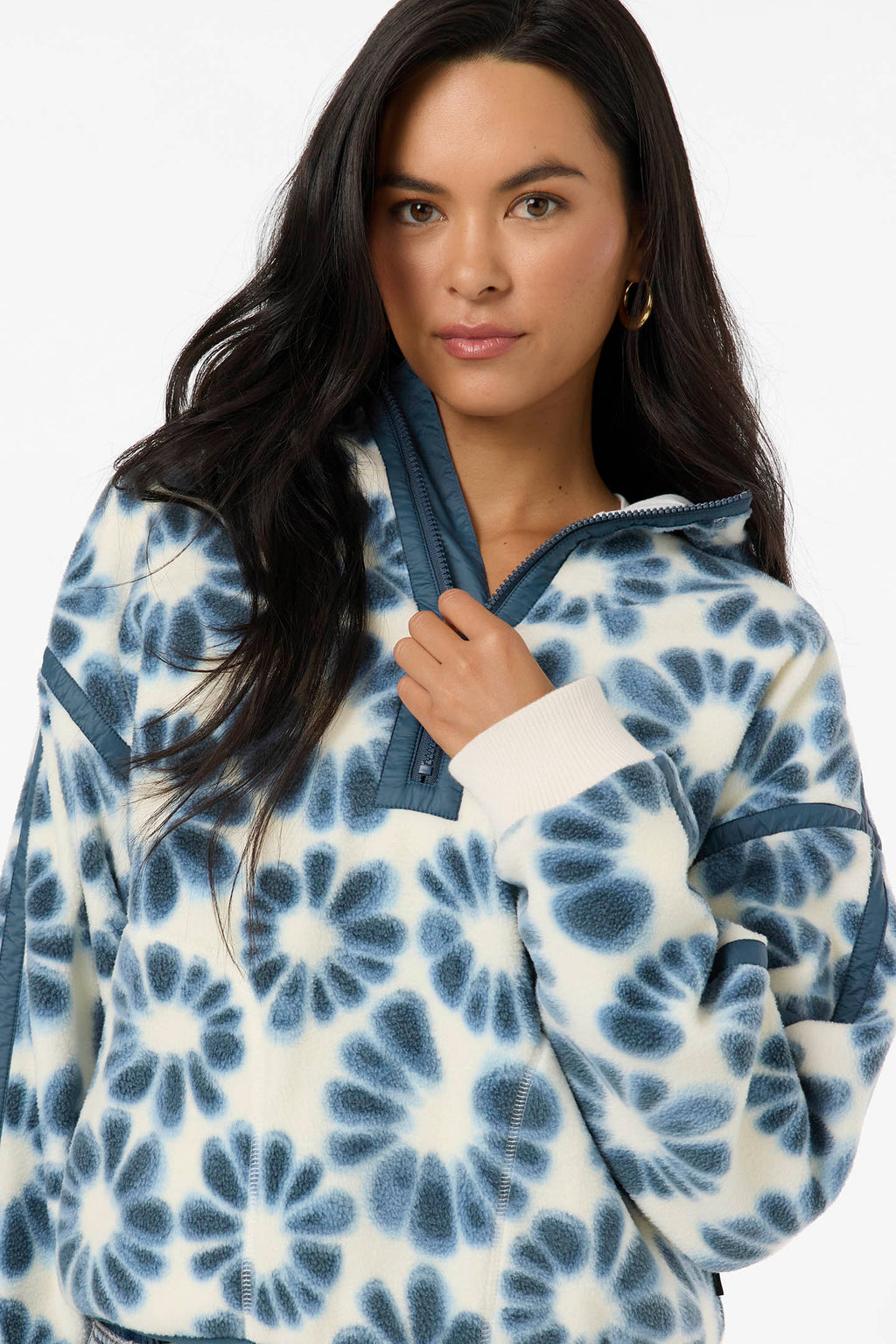 O'Neill Trvlr Margot Superfleece Jacket-Chalk