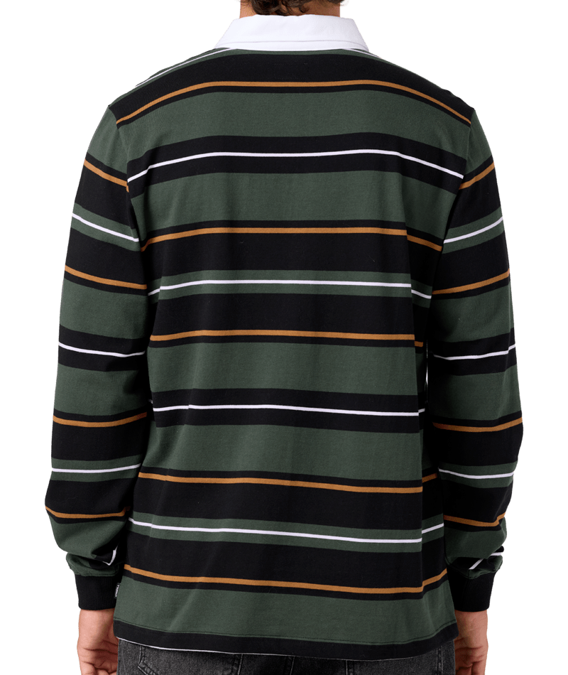 O'Neill Tickets Rugby L/S Shirt-Hunter Green