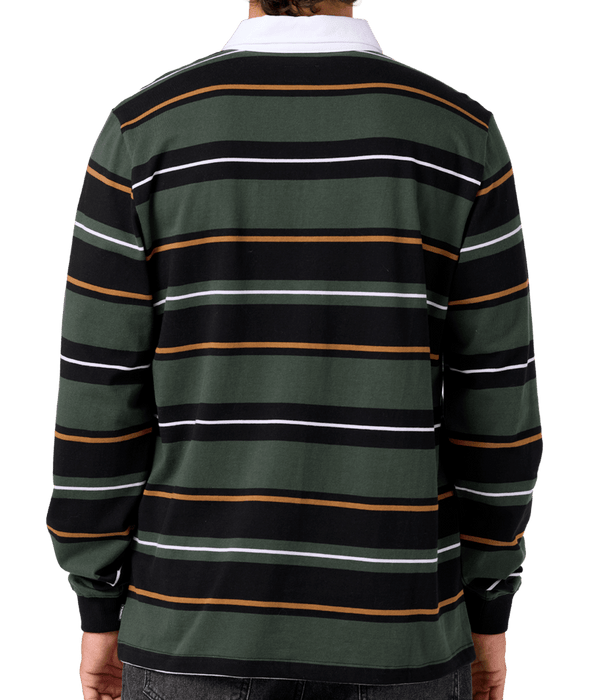 O'Neill Tickets Rugby L/S Shirt-Hunter Green