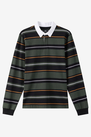 O'Neill Tickets Rugby L/S Shirt-Hunter Green