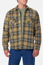 O'Neill Glacier Plaid Superfleece Sweatshirt-Twill