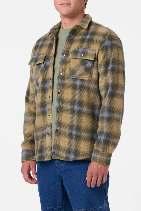 O'Neill Glacier Plaid Superfleece Sweatshirt-Twill