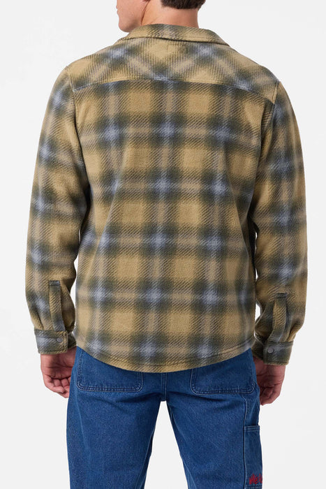 O'Neill Glacier Plaid Superfleece Sweatshirt-Twill