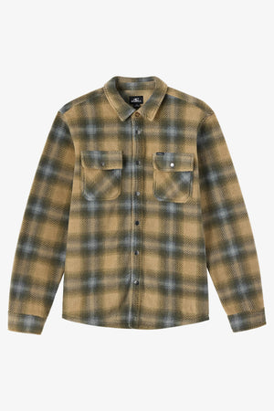 O'Neill Glacier Plaid Superfleece Sweatshirt-Twill