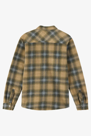 O'Neill Glacier Plaid Superfleece Sweatshirt-Twill— Alternate View