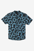 O'Neill Trvlr Perforated Printed Standard Shirt-Black