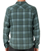 O'Neill OG Printed Flannel L/S Shirt-Hunter Green