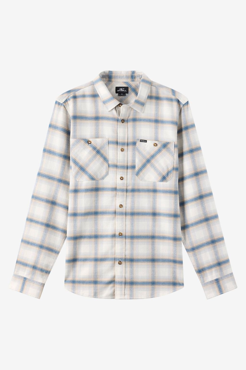 O'Neill Coastline Flannel L/S Shirt-Tofu