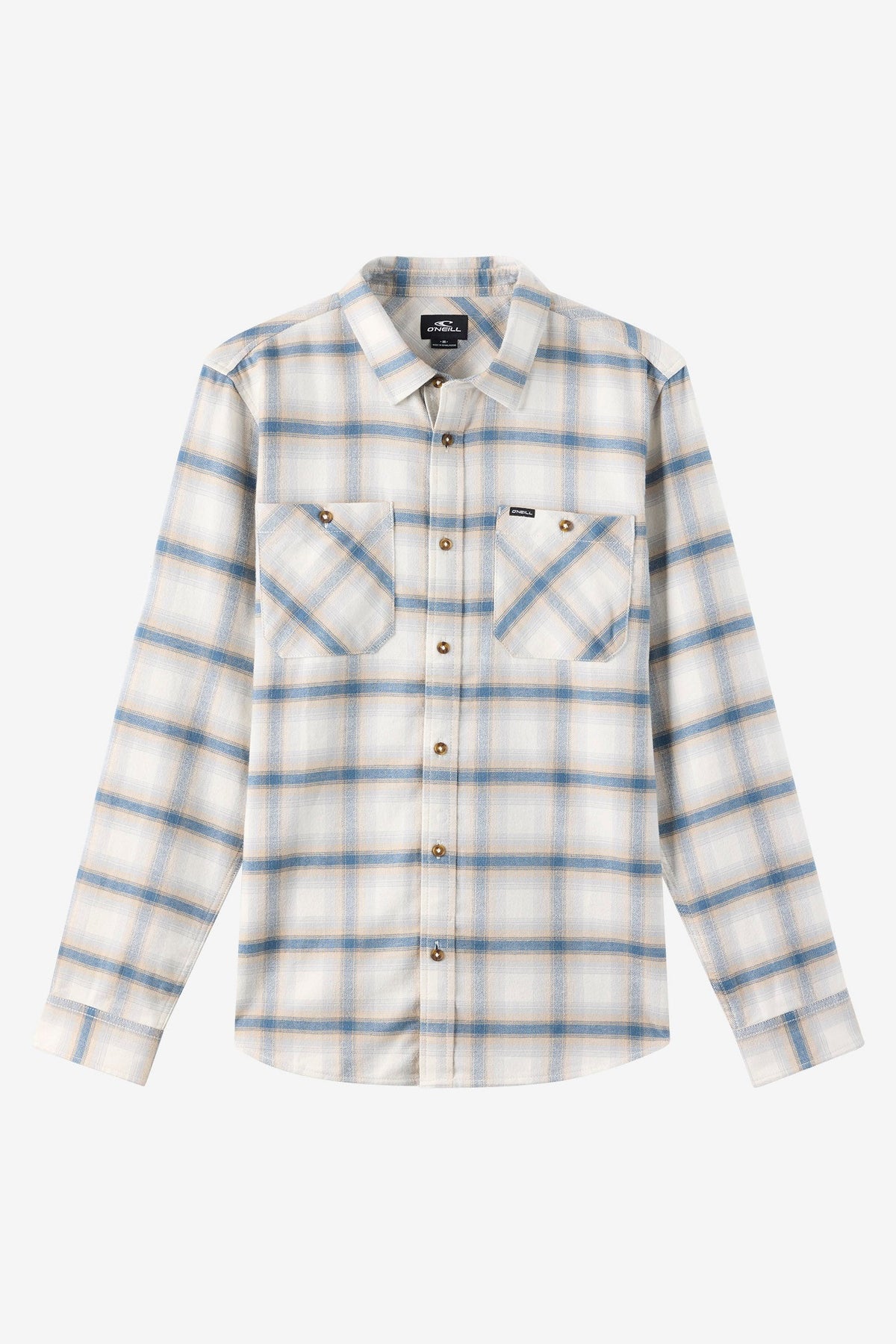 O'Neill Coastline Flannel L/S Shirt-Tofu