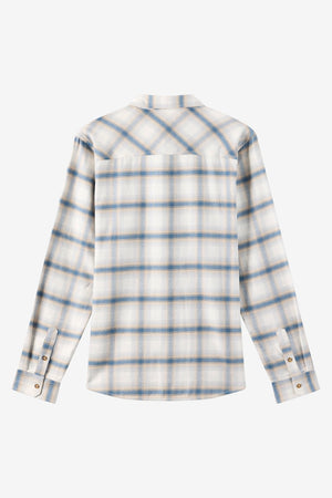 O'Neill Coastline Flannel L/S Shirt-Tofu— Alternate View