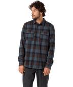 O'Neill Sutton Flannel L/S Shirt-Dark Slate