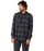 O'Neill Sutton Flannel L/S Shirt-Dark Slate