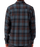 O'Neill Sutton Flannel L/S Shirt-Dark Slate