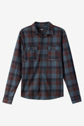 O'Neill Sutton Flannel L/S Shirt-Dark Slate