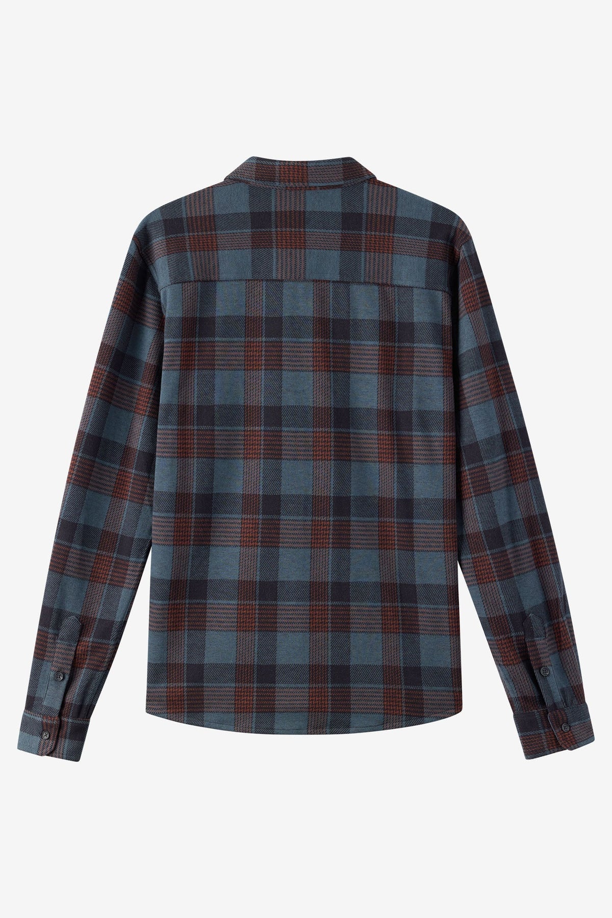 O'Neill Sutton Flannel L/S Shirt-Dark Slate