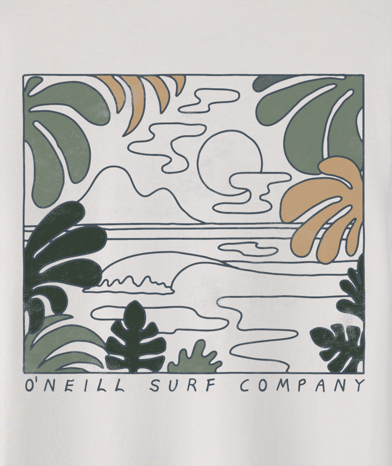 O'Neill Linescape Classic Tee-Fog